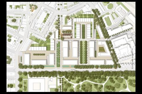 Chelsea Barracks Masterplan by Dixon Jones, Squire & Partners and Kim Wilkie Associates
